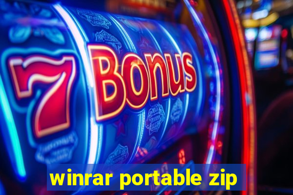 winrar portable zip